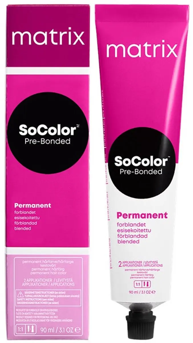 Matrix SoColor Pre-Bonded 7M Medium Blonde Mocha 90ml