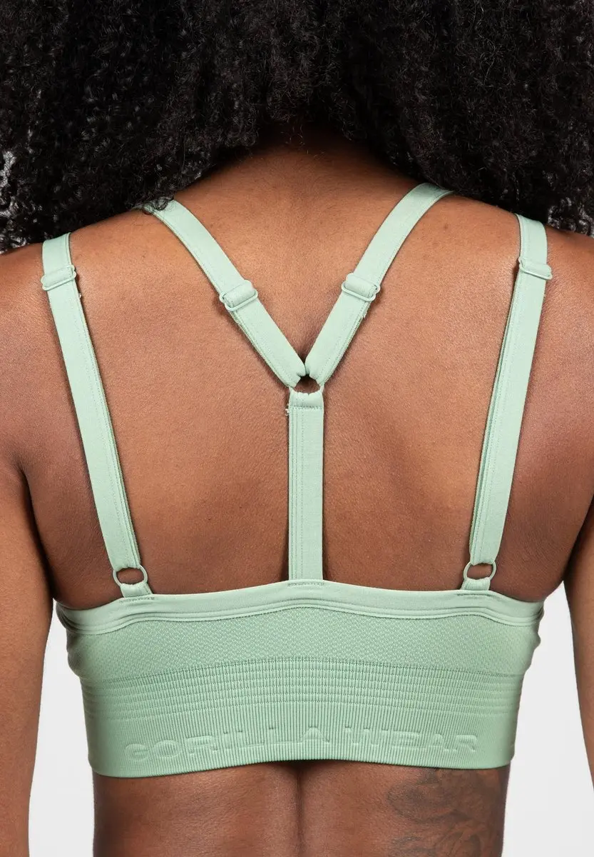 Gorilla Wear Whitney Seamless Sportbeha L/XL - Groen