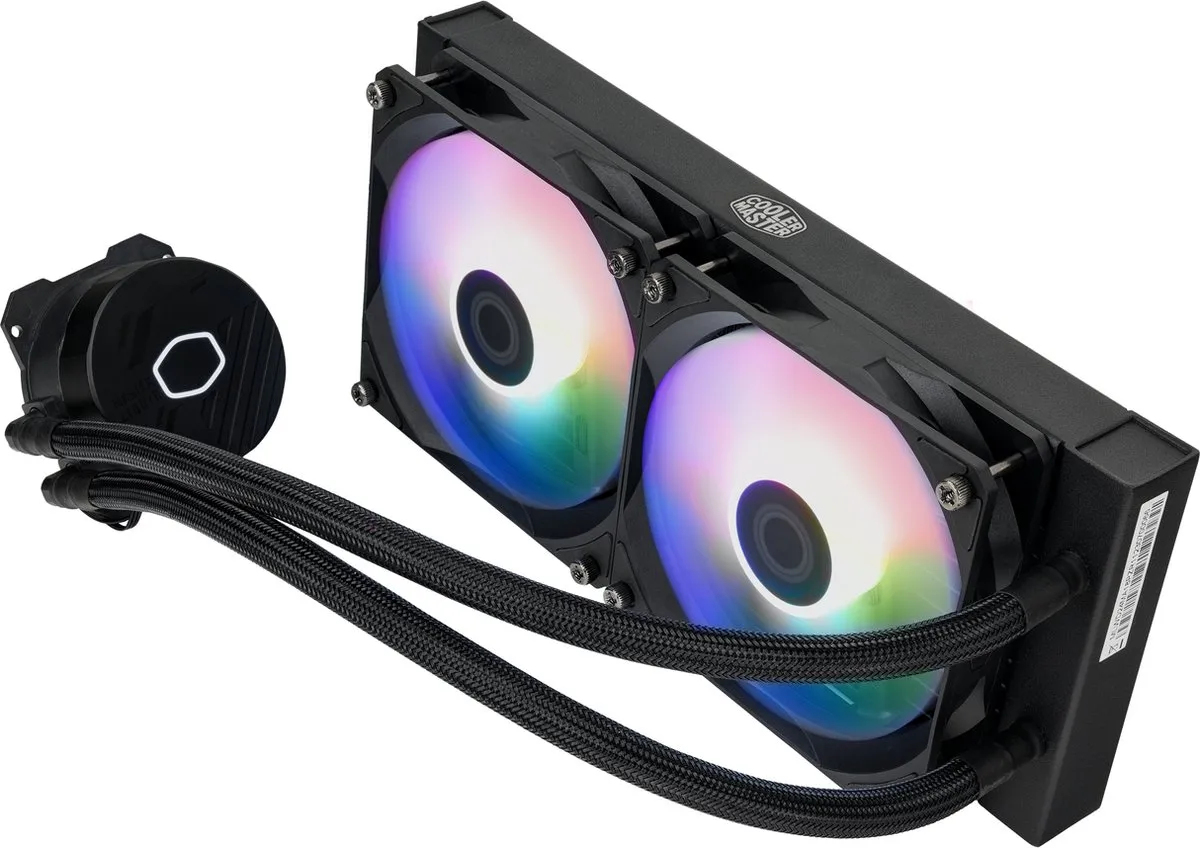 Cooler Master MasterLiquid 240L Core MLW-D24M-A18PZ-R1 - 2x120mm - Zwart
