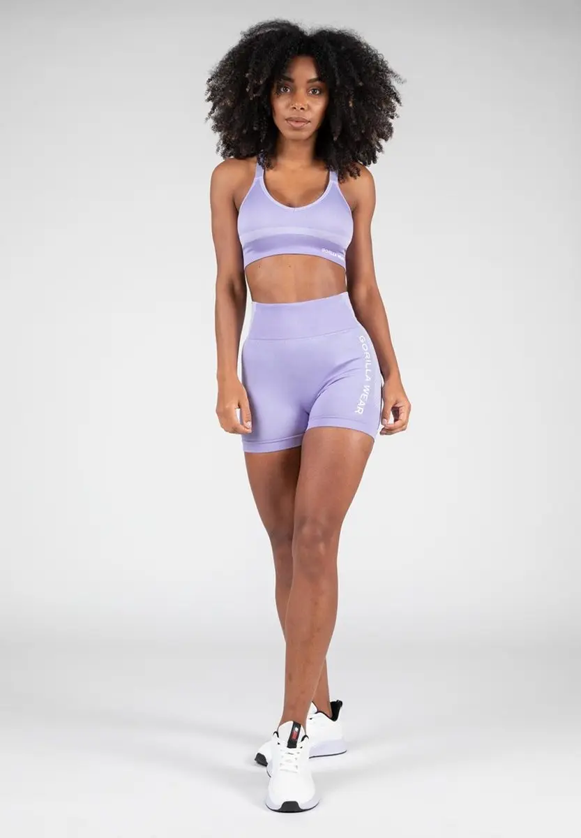 Gorilla Wear Selah Seamless Sportbeha L/XL - Lila