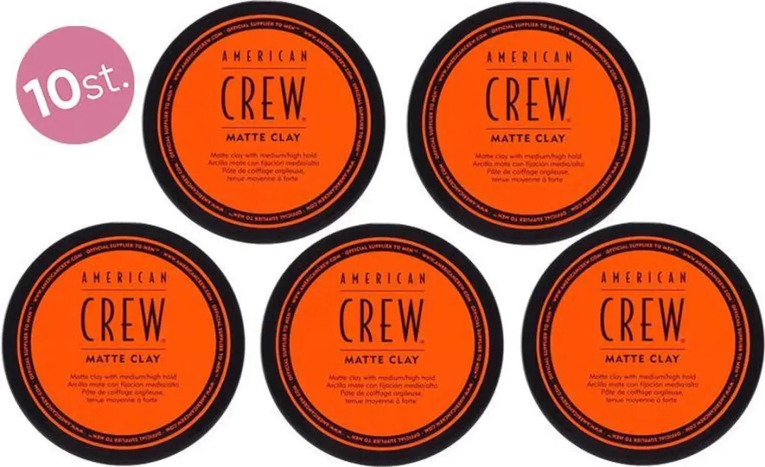 American Crew Matte Clay 85ml - 10 Stuks