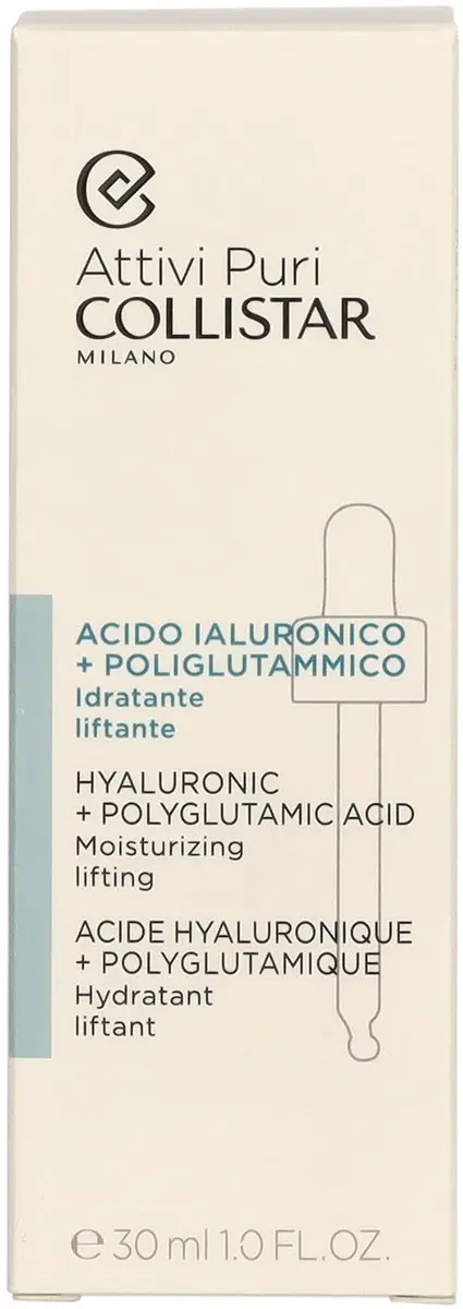 Collistar Face Attivi Hyaluronzuur + Polyglutaminezuur Serum 30ml