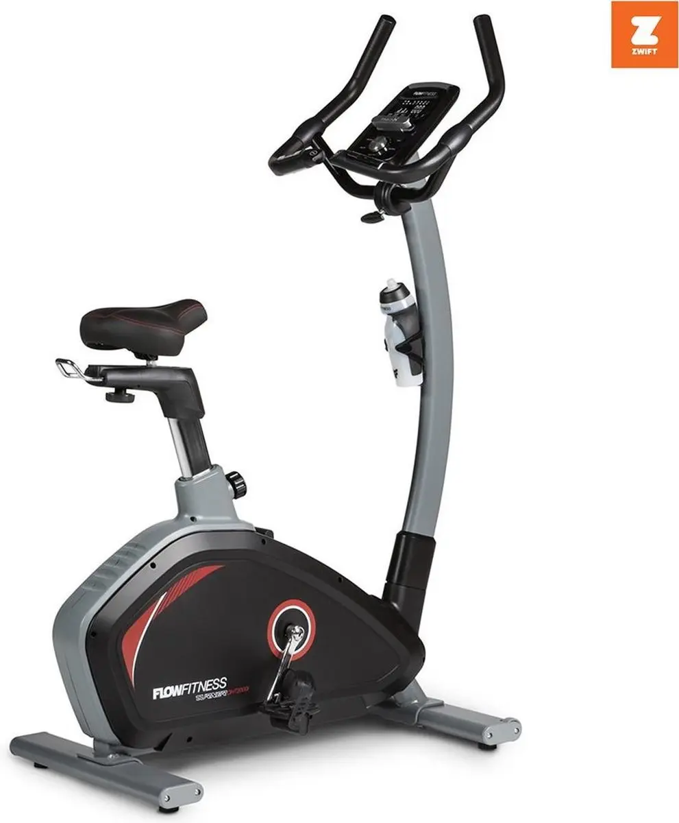 Flow Fitness Turner DHT2000i Hometrainer - 32 Niveaus - Hartslagfunctie