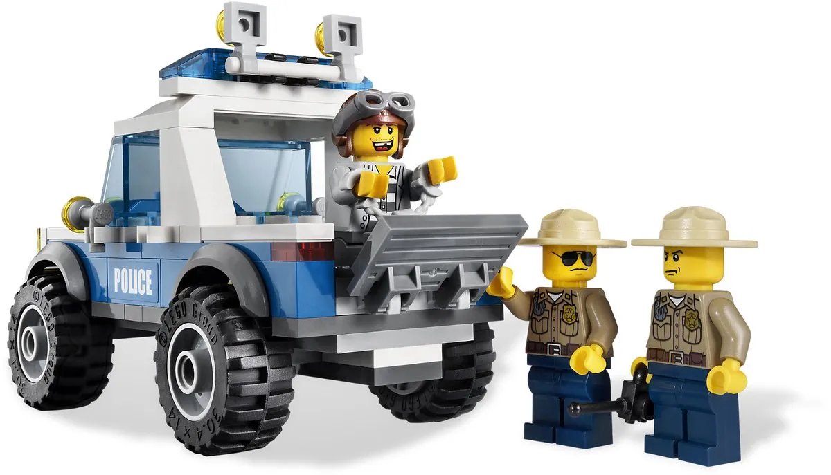 LEGO City Boeven Schuilplaats 4438 - 317 Stukken
