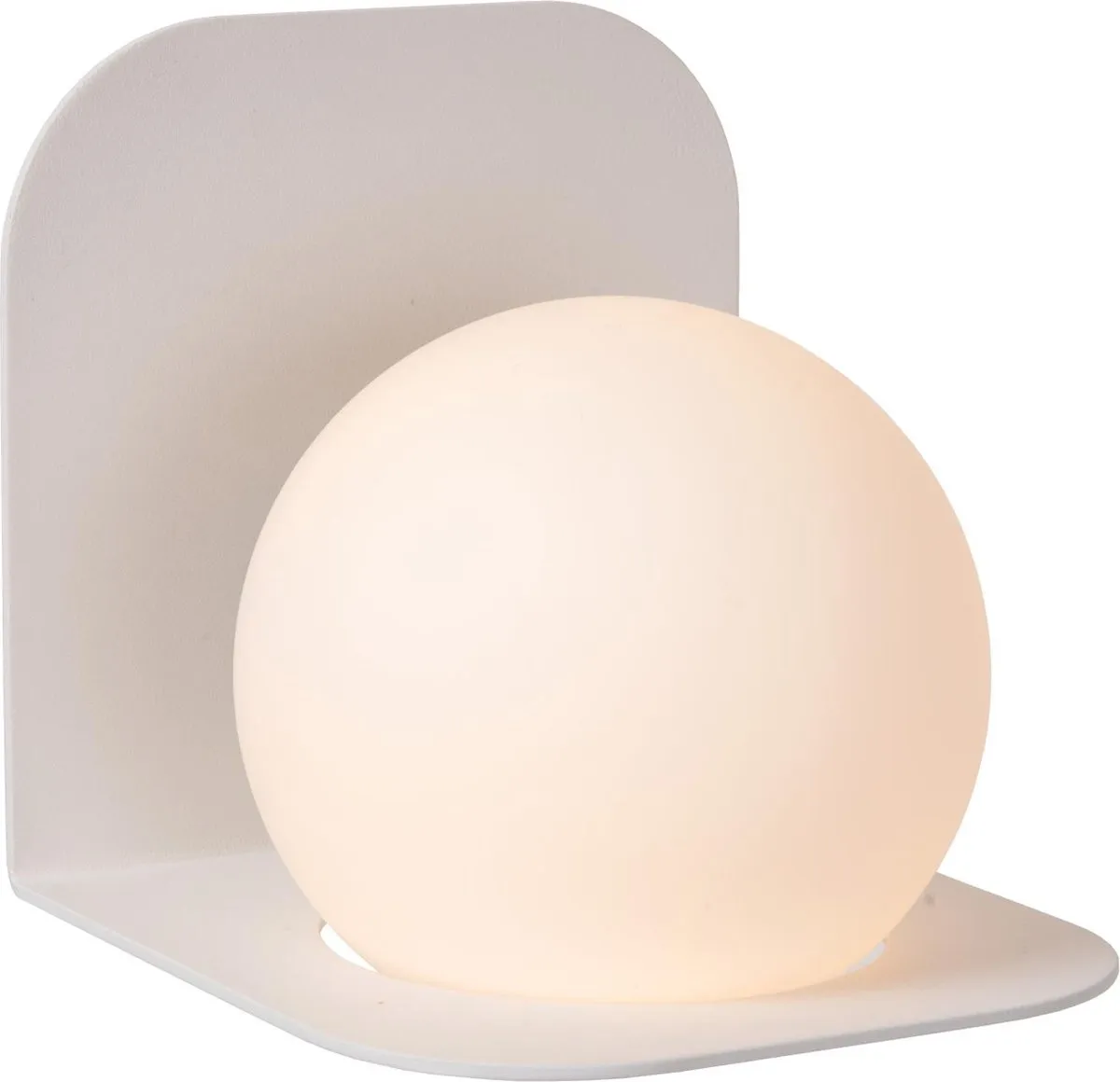 Lucide DAVY Wandlamp Badkamer 1xG9 IP44 - Wit