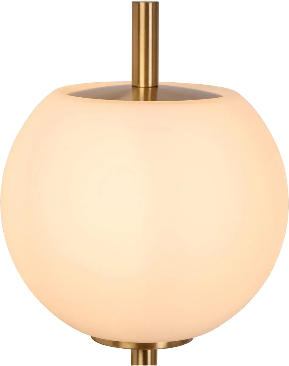 Lucide ELDA Wandlamp G9 IP44 - Mat Goud/Messing