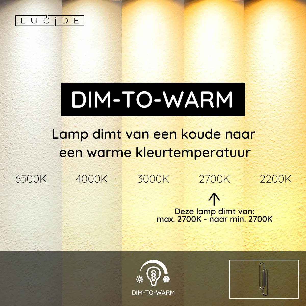 Lucide Thelma Wandlamp LED 35W 2700K - Zwart