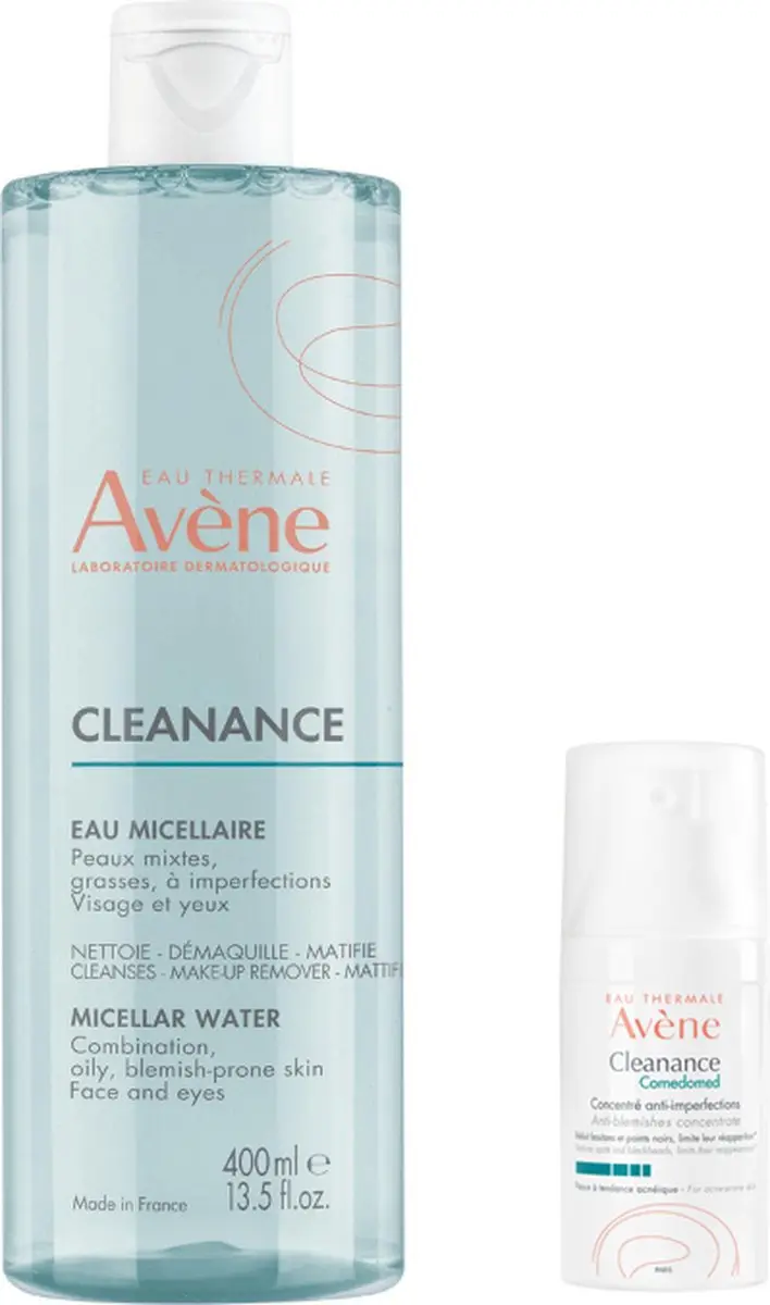 Avène Cleanance Micellair Water + Comedomed Concentraat