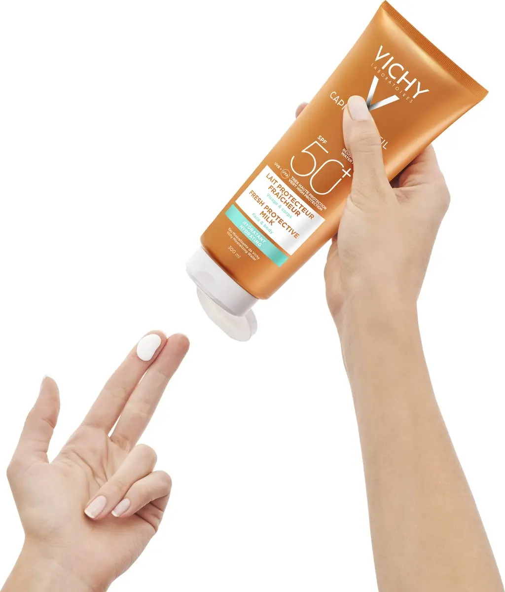 Vichy Capital Soleil SPF50+ Zonnemelk 300ml - afbeelding 6 van 6