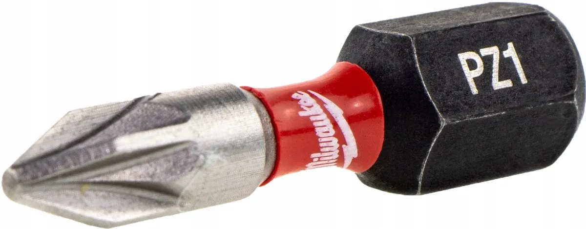 Milwaukee Shockwave PZ1 Bit 25mm - Aluminium - afbeelding 4 van 5