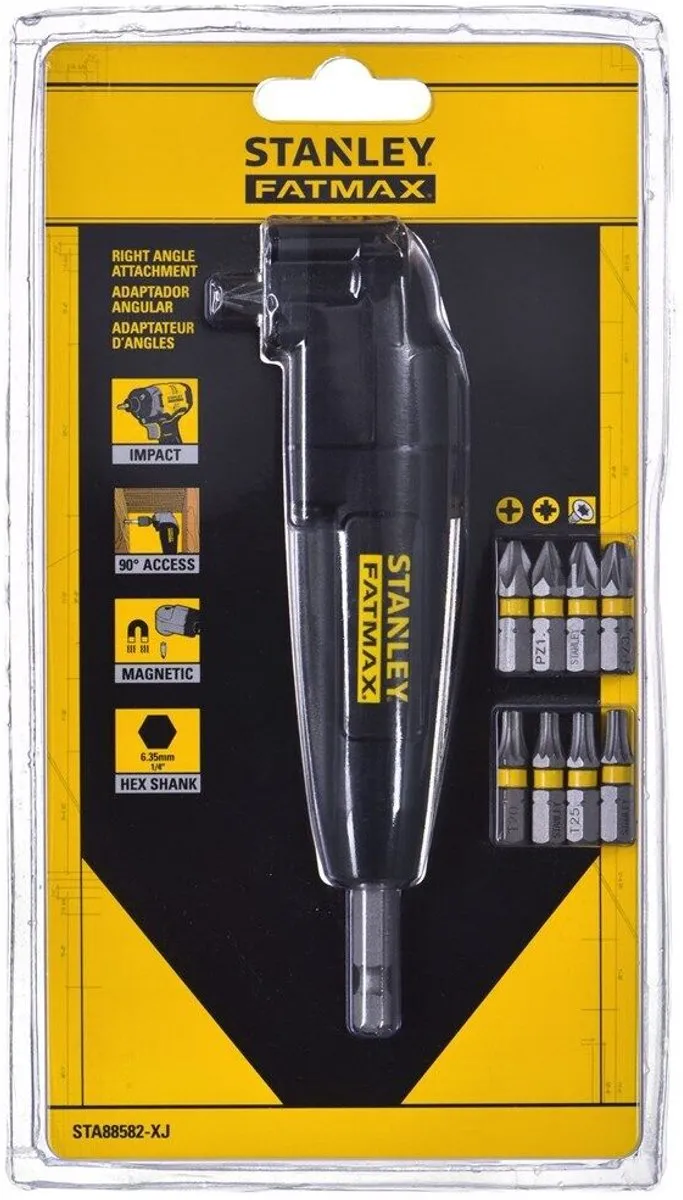 Stanley Haakse Schroevendraaierbit STA88582-XJ - 9-delige bitset