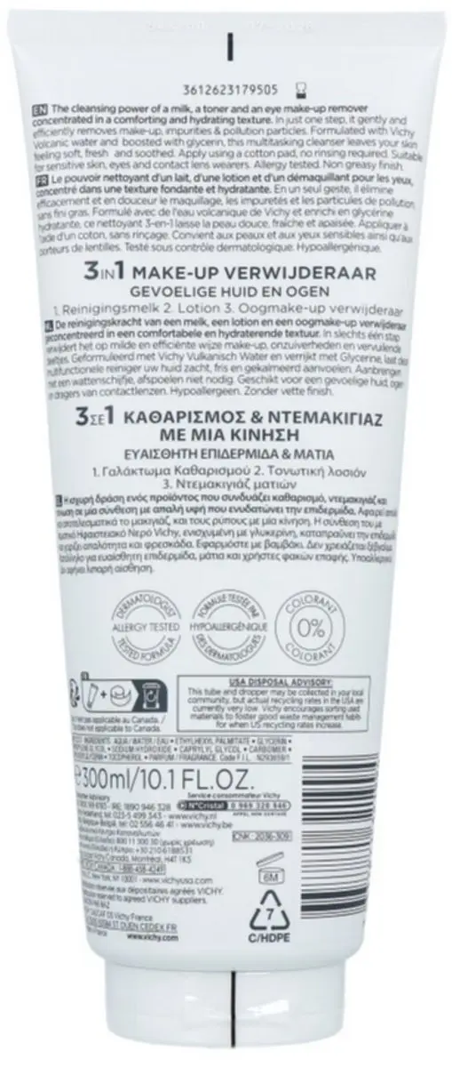Vichy Pureté Thermale Micellaire Reinigingslotion 300ml