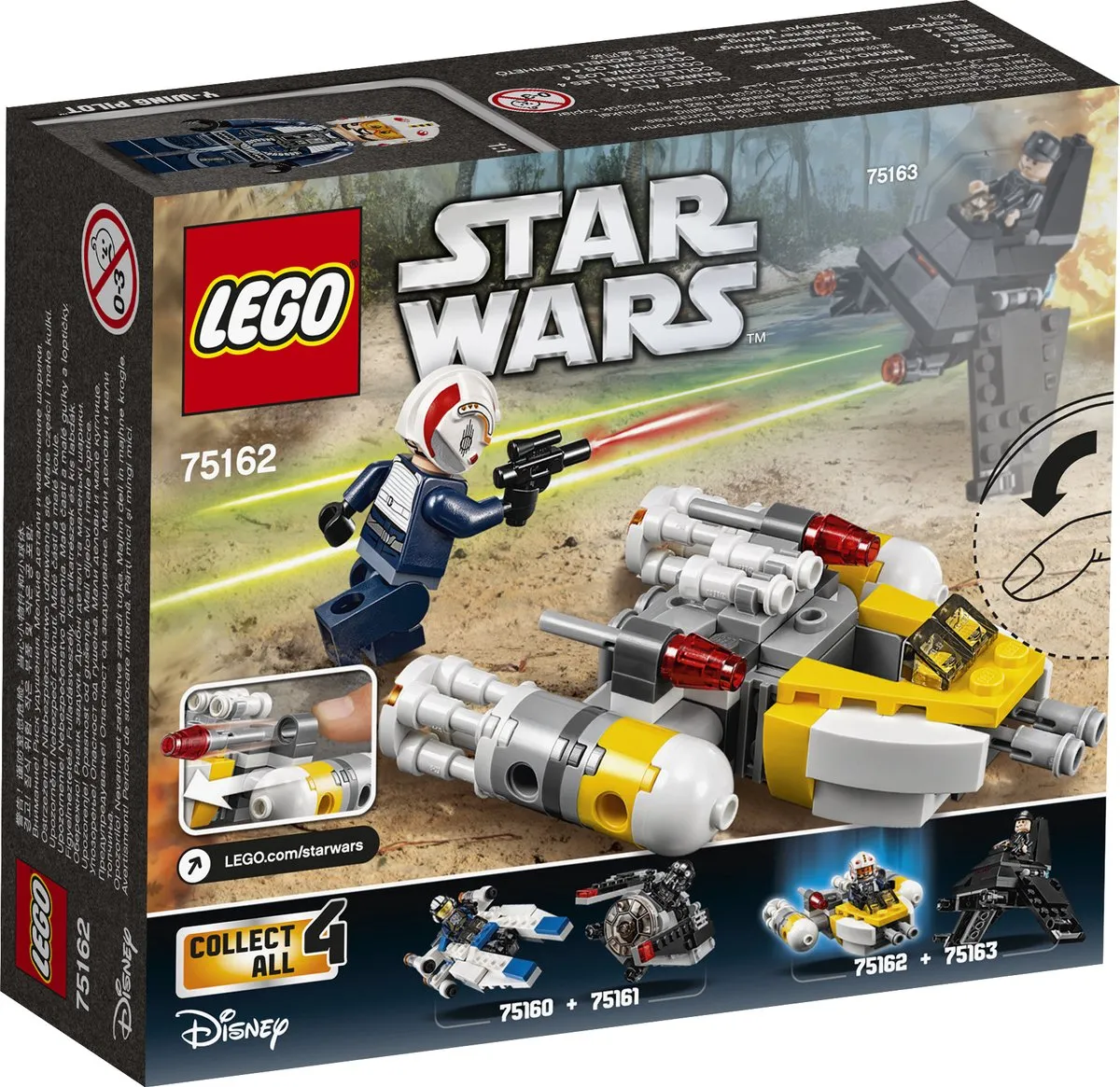LEGO Star Wars Y-Wing Microfighter 75162 - 90 Stukken - afbeelding 6 van 6
