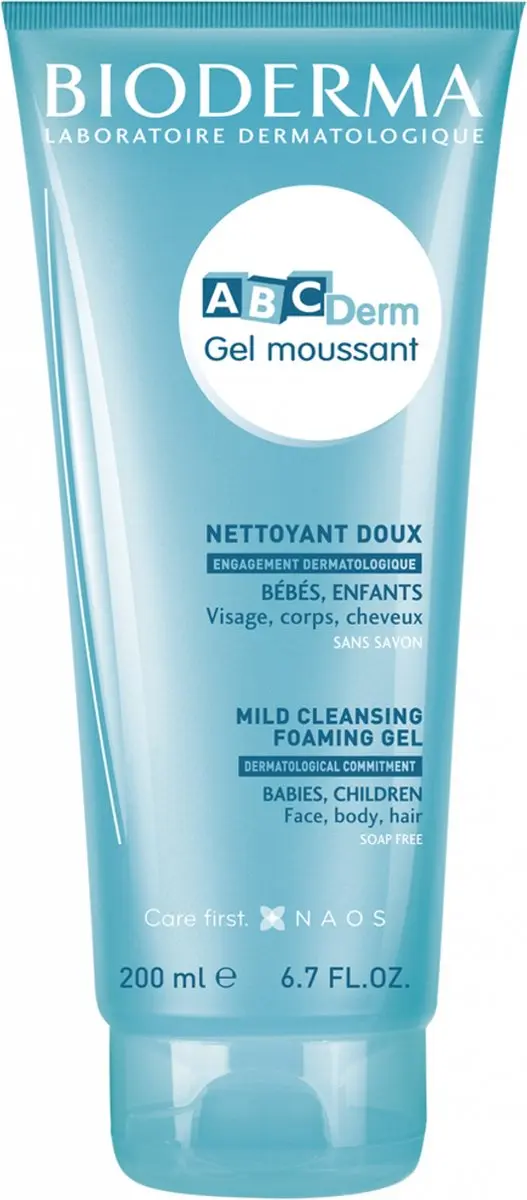 Bioderma ABCDerm Moussant Reinigingsgel 200ml