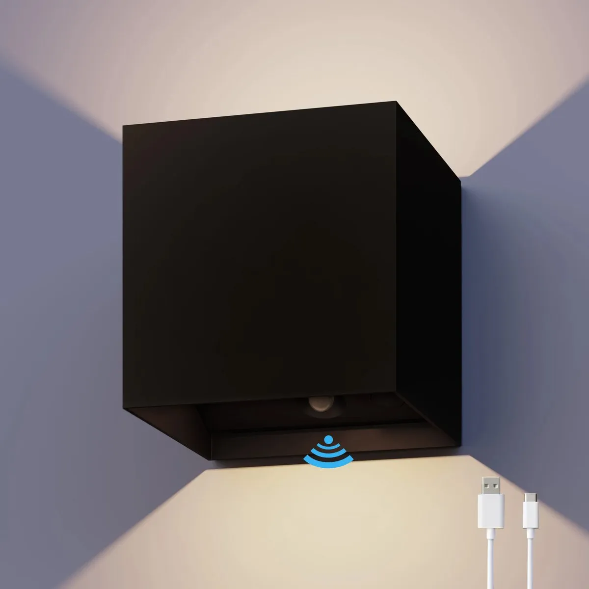 Calex Volterra Oplaadbare Wandlamp Kubus
