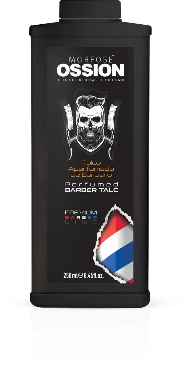 Morfose Ossion Premium Barber Talc 250g - afbeelding 2 van 2