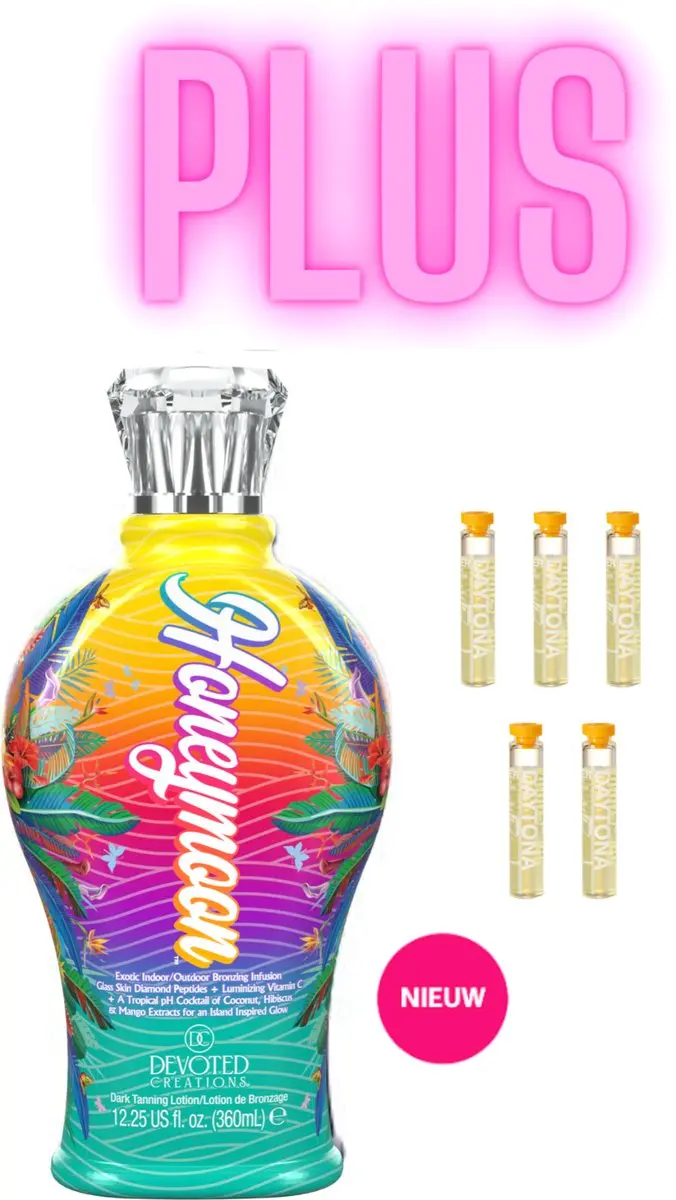 Devoted Creations Honeymoon 360ml PLUS Daytona Olie 2ml
