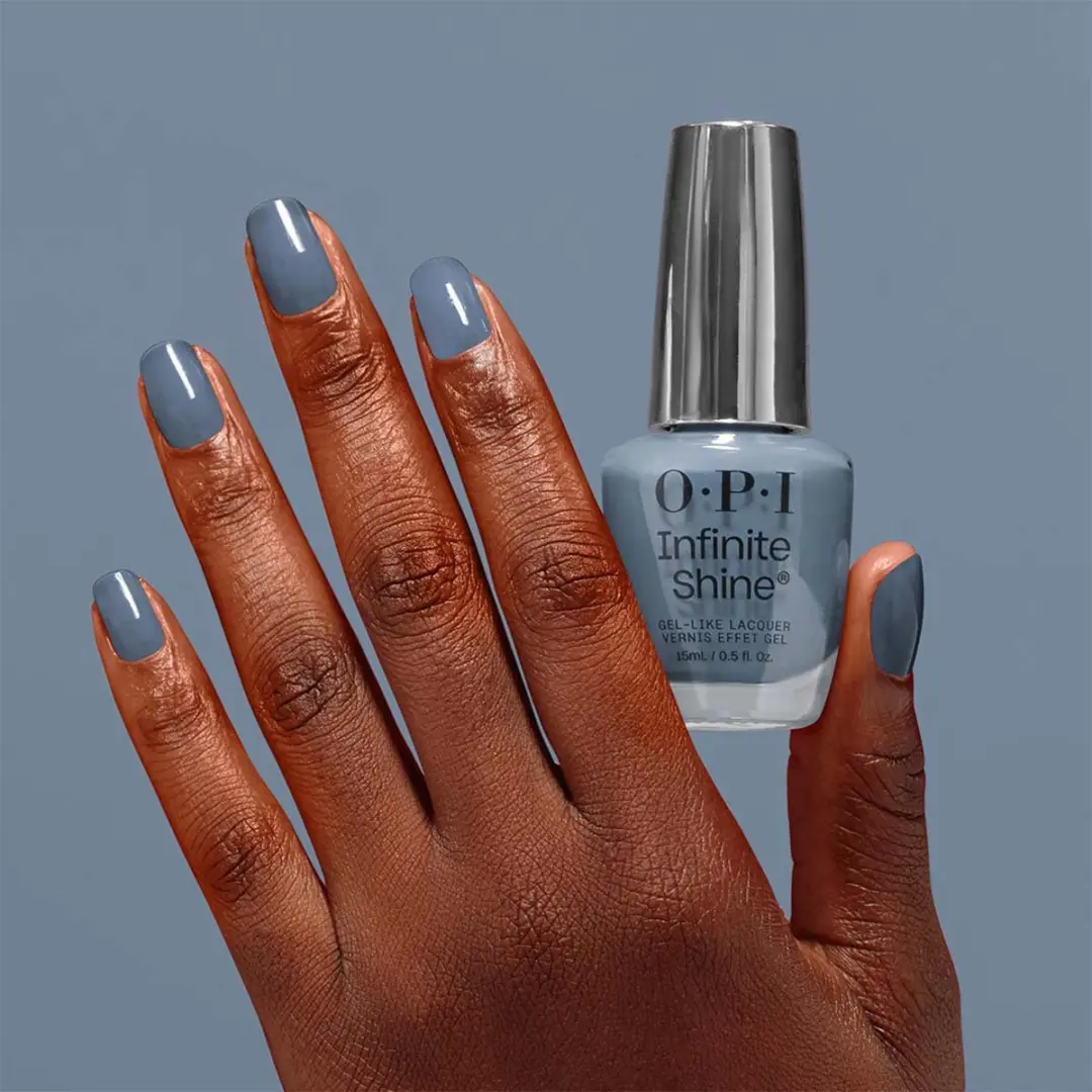O.P.I. Infinite Shine Pure Jean-ius Nagellak - 150ml - Blauw/Grijs