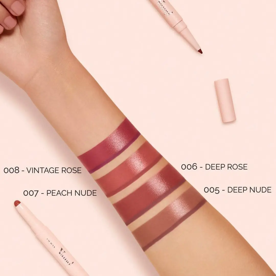 Pupa Milano Vamp! Creamy Duo Lip Pencil & Lipstick 005 Deep Nude