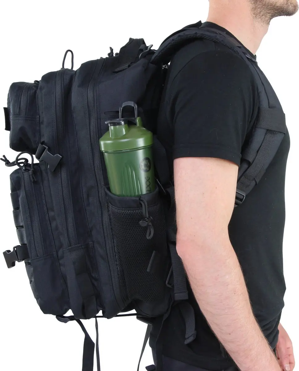 LifeMaxx Crossmaxx Tactical Backpack 45L - Zwart