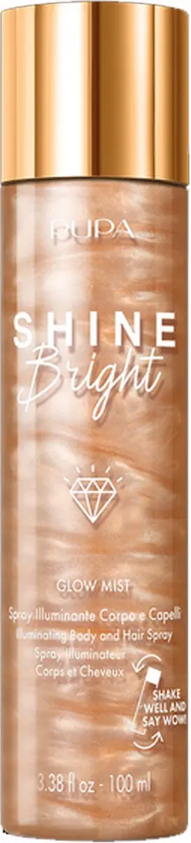 Pupa Milano Shine Bright Glow Mist Holo Diamond 100ml