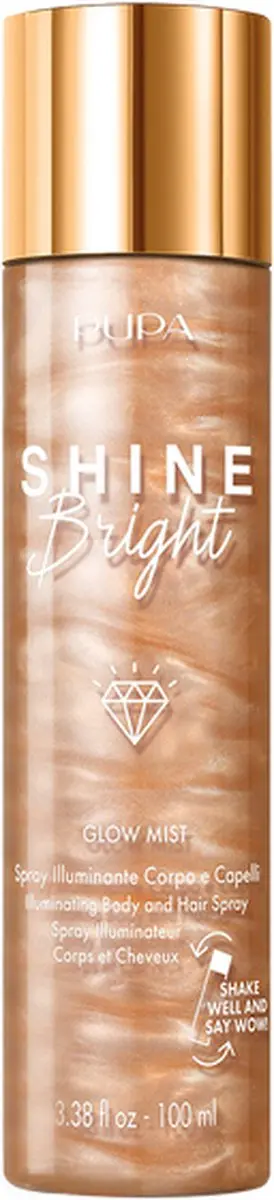 Pupa Milano Shine Bright Glow Mist Holo Diamond 100ml