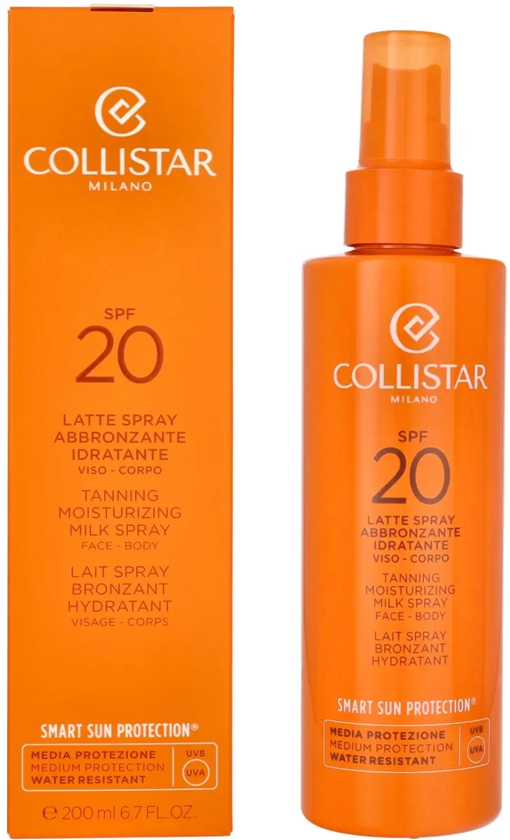Collistar Smart Sun Tanning Moisturizing Milk SPF 20 - 200ml