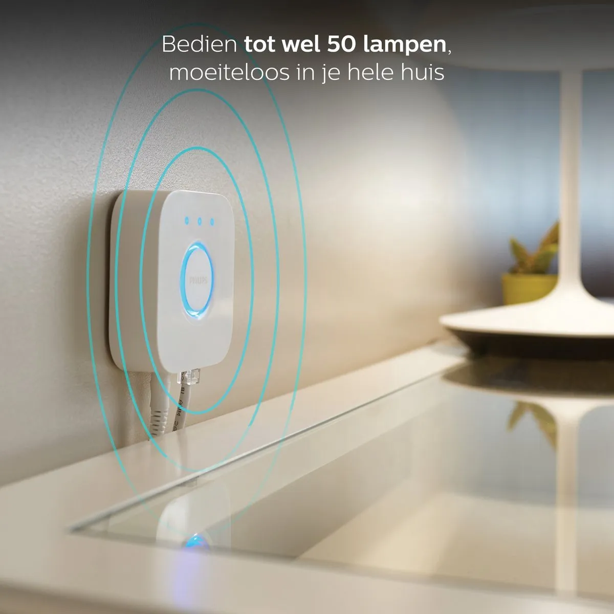 Philips Hue Starterspakket E27 - 4 Lampen + Bridge + Dimmer - Wit - afbeelding 6 van 6