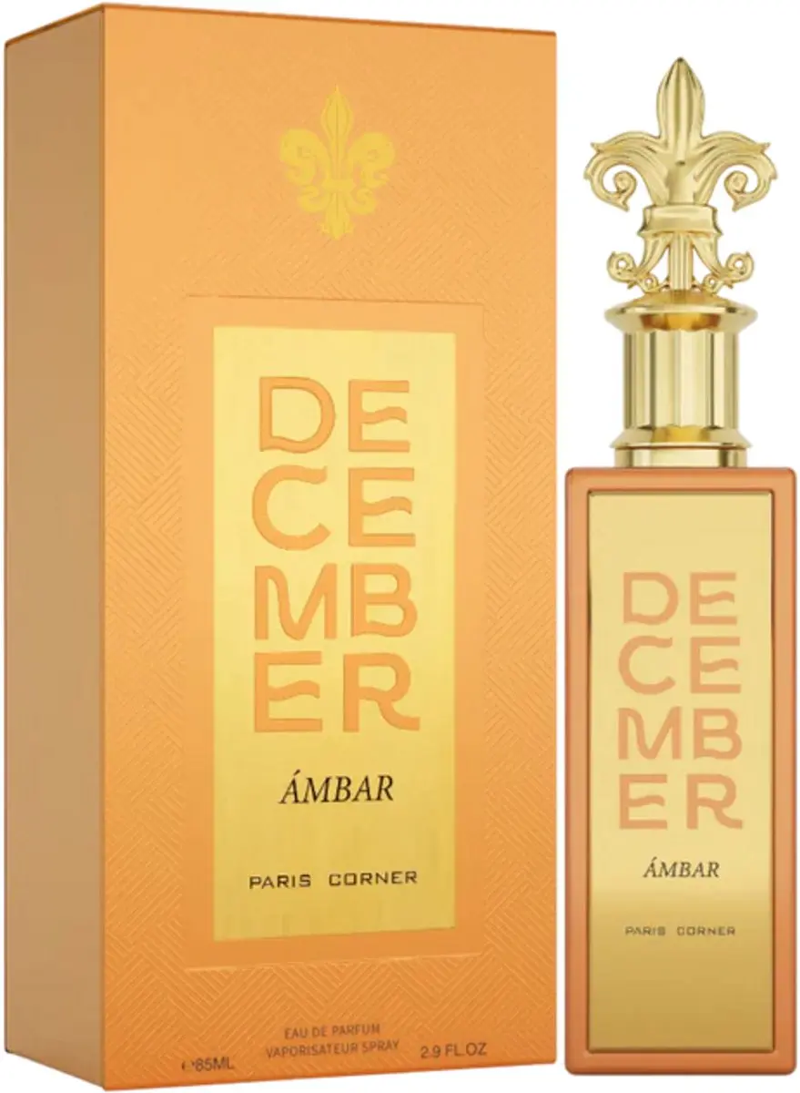 Paris Corner December Ámbar Eau de Parfum 85ml