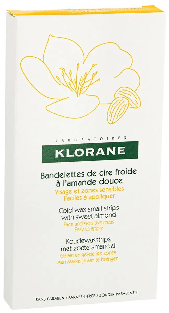 Klorane Ontharingspads Zoete Amandel - 6 Stuks
