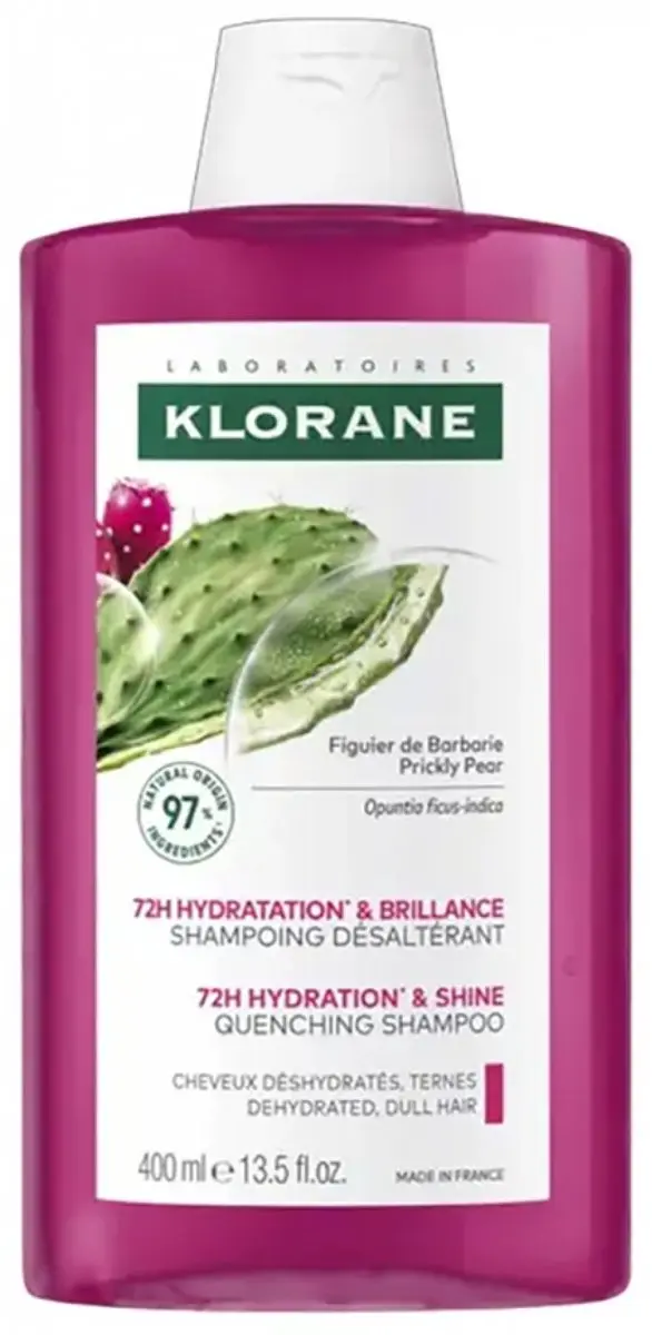 Klorane Quenching Shampoo met Cactusvijg 400ml
