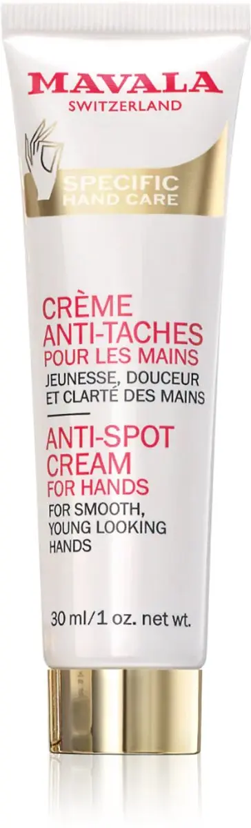 Mavala Anti-Spot Handcrème 30ml - Vitamine C & Alpenplantencomplex
