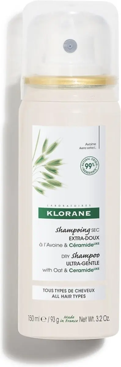 Klorane Droogshampoo Lait d'Avoine 50ml