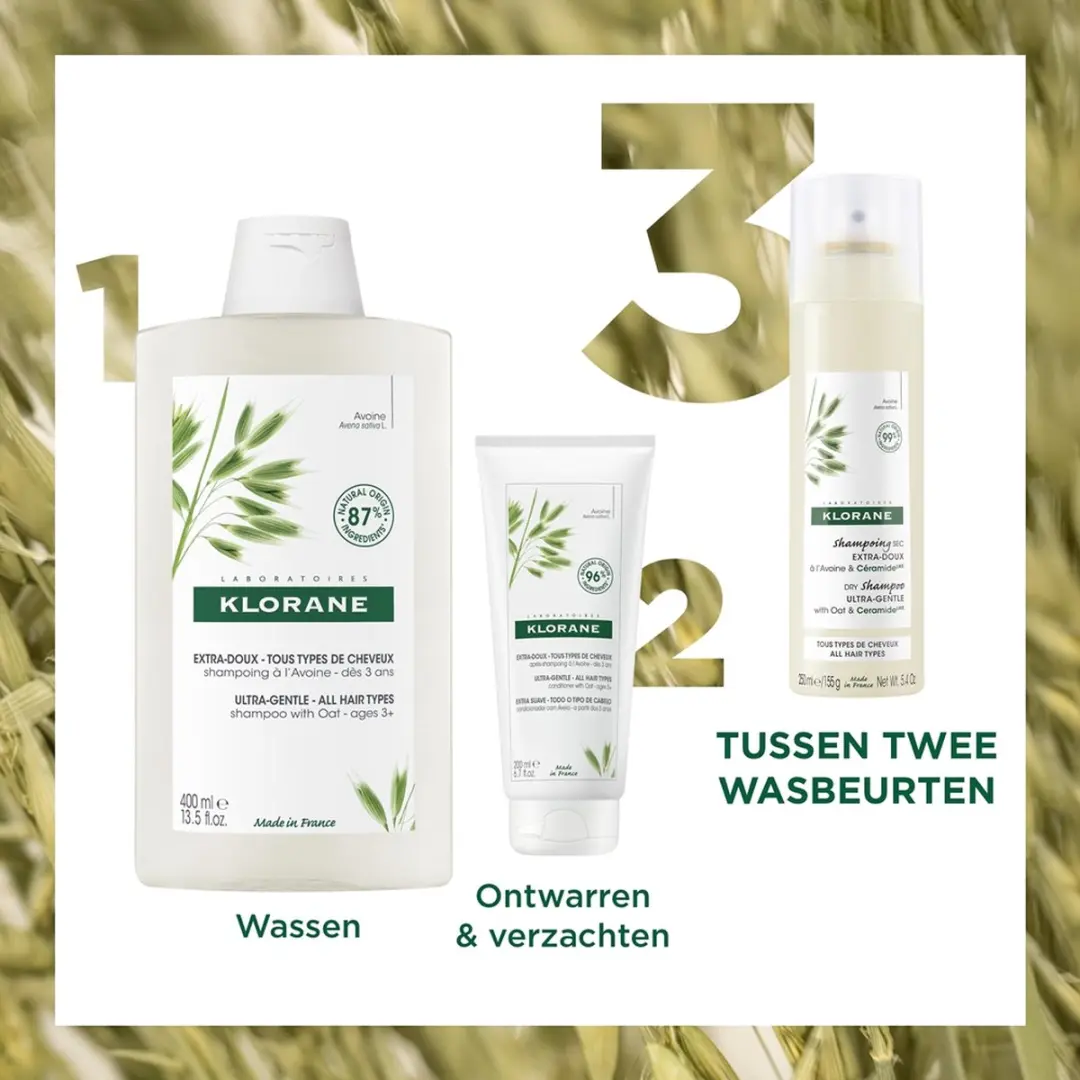 Klorane Droogshampoo Lait d'Avoine 50ml