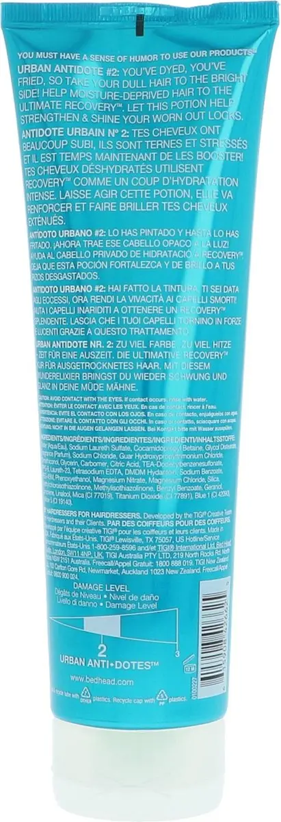 TIGI Bed Head Urban Anti+ Dots Recovery Shampoo 250ml