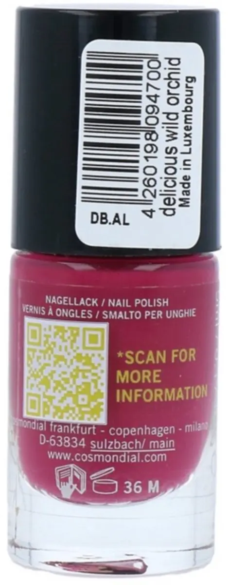 Benecos Vegan Nagellak Wild Orchid 5ml - Roze
