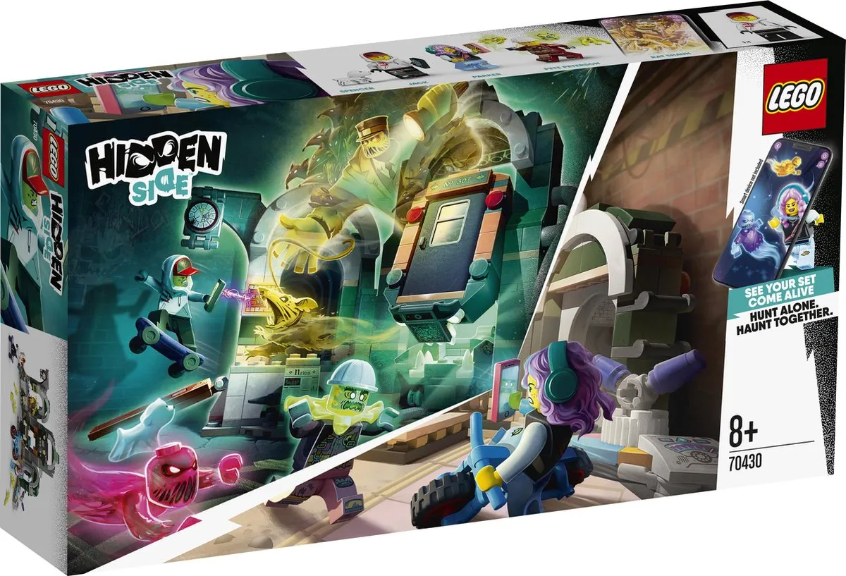 LEGO Hidden Side De Newbury Metro 70430 - 348 Stenen - 3 Minifiguren