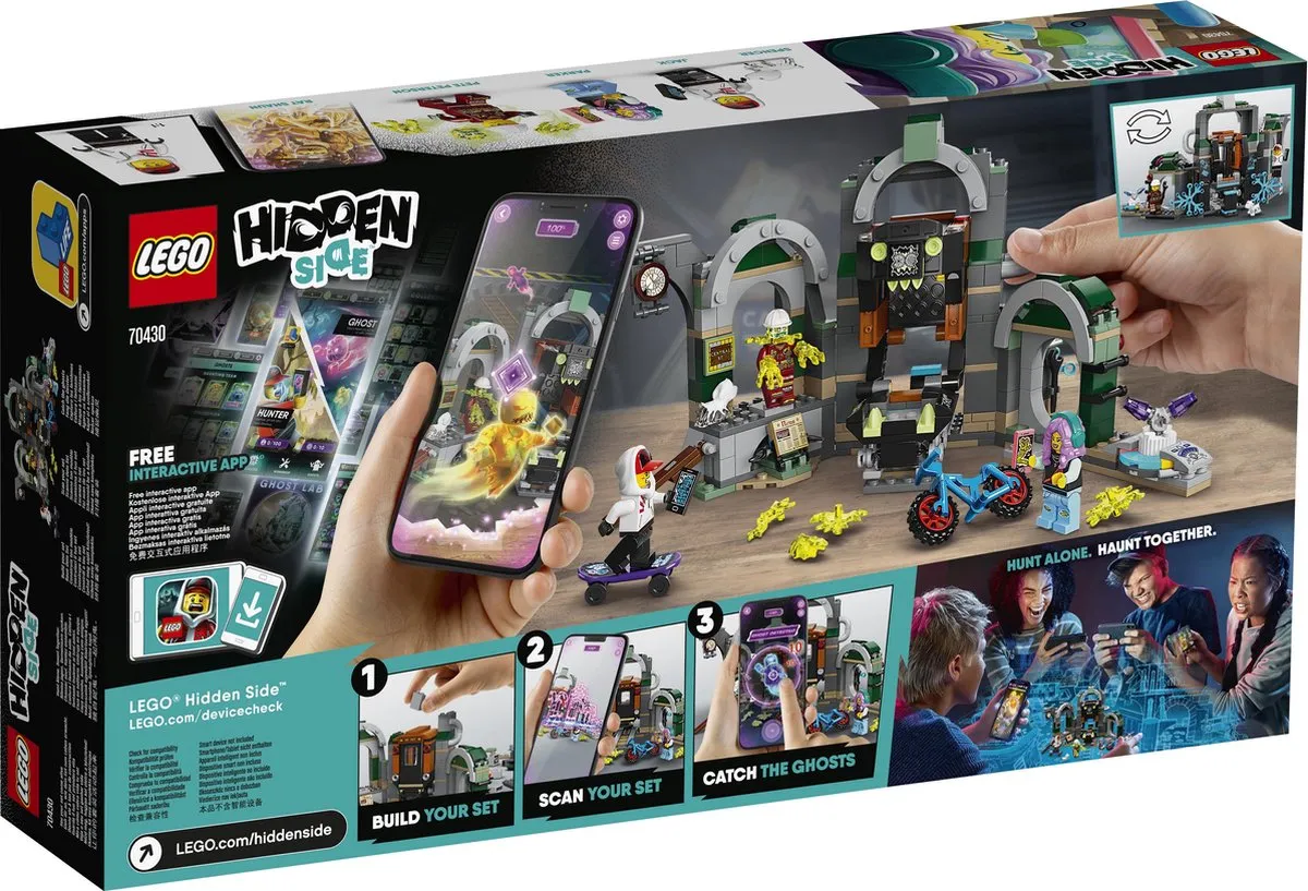 LEGO Hidden Side De Newbury Metro 70430 - 348 Stenen - 3 Minifiguren
