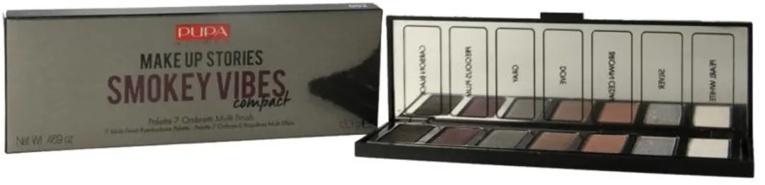 Pupa Milano Make Up Stories Palette Smokey Vibes 002 - 7 Kleuren