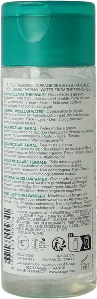 Uriage Thermaal Micellairwater 100ml