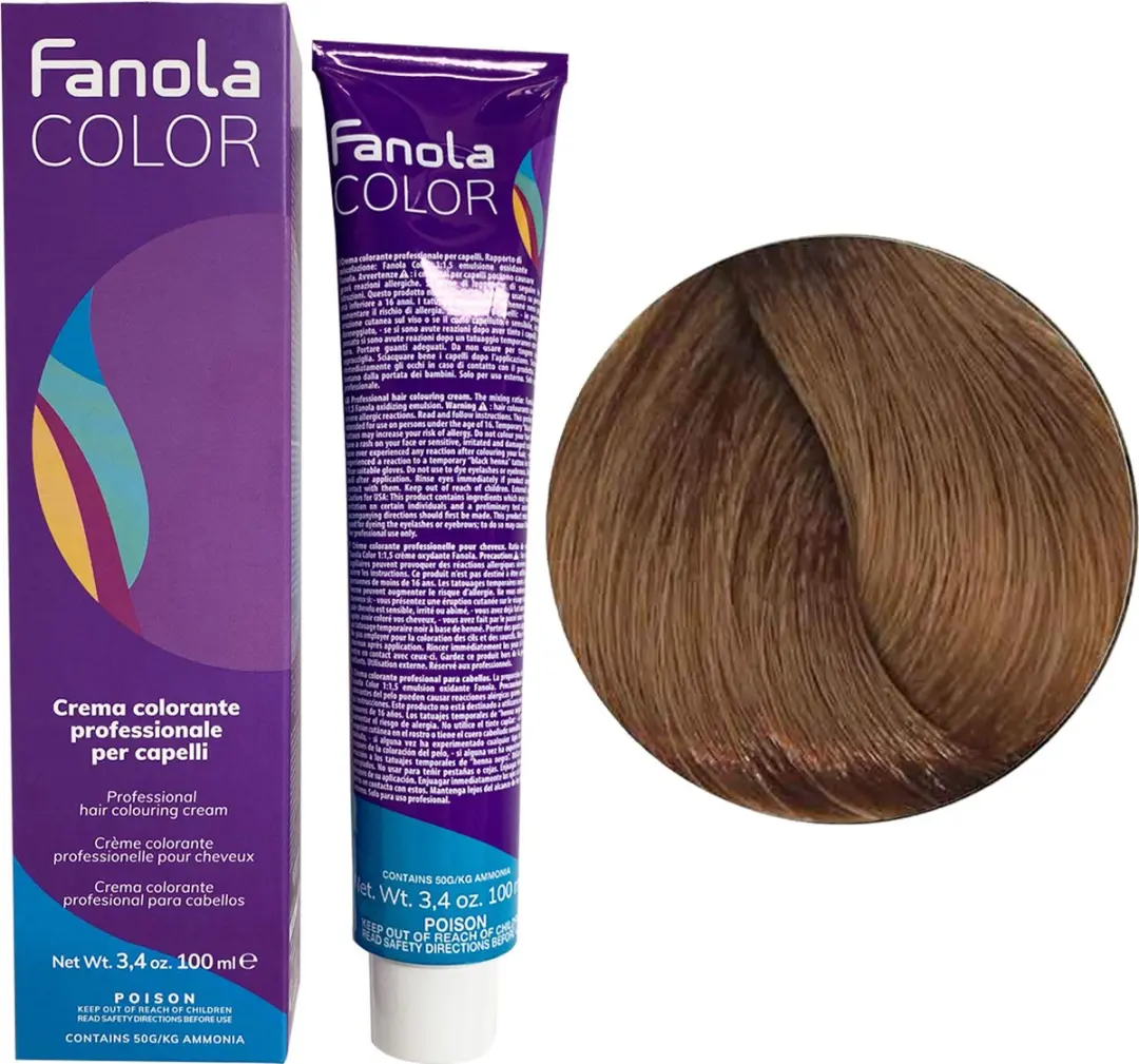 Fanola Professional Haarverf 8.0 Licht Blond 150ml