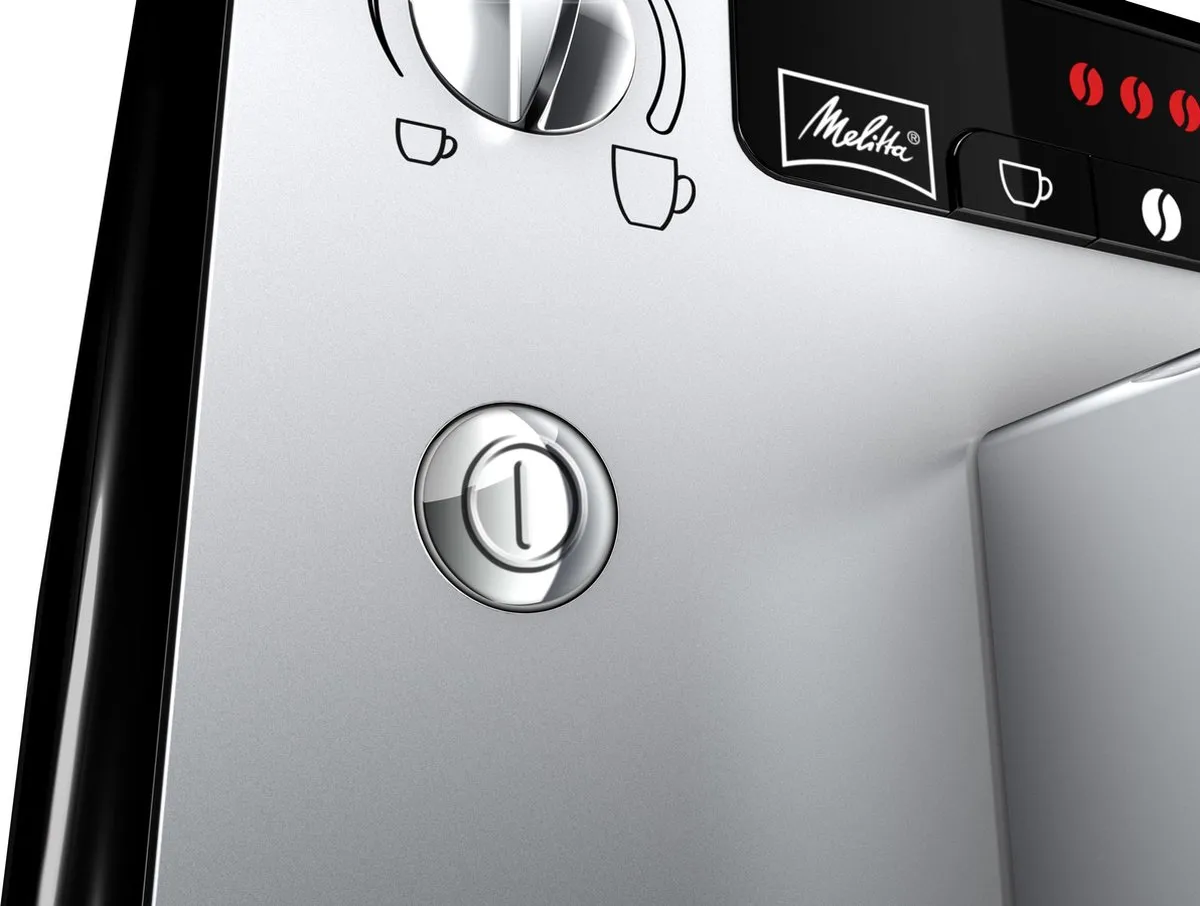 Melitta Caffeo Solo & Milk E953-102 Volautomaat Espressomachine - Zwart/Zilver