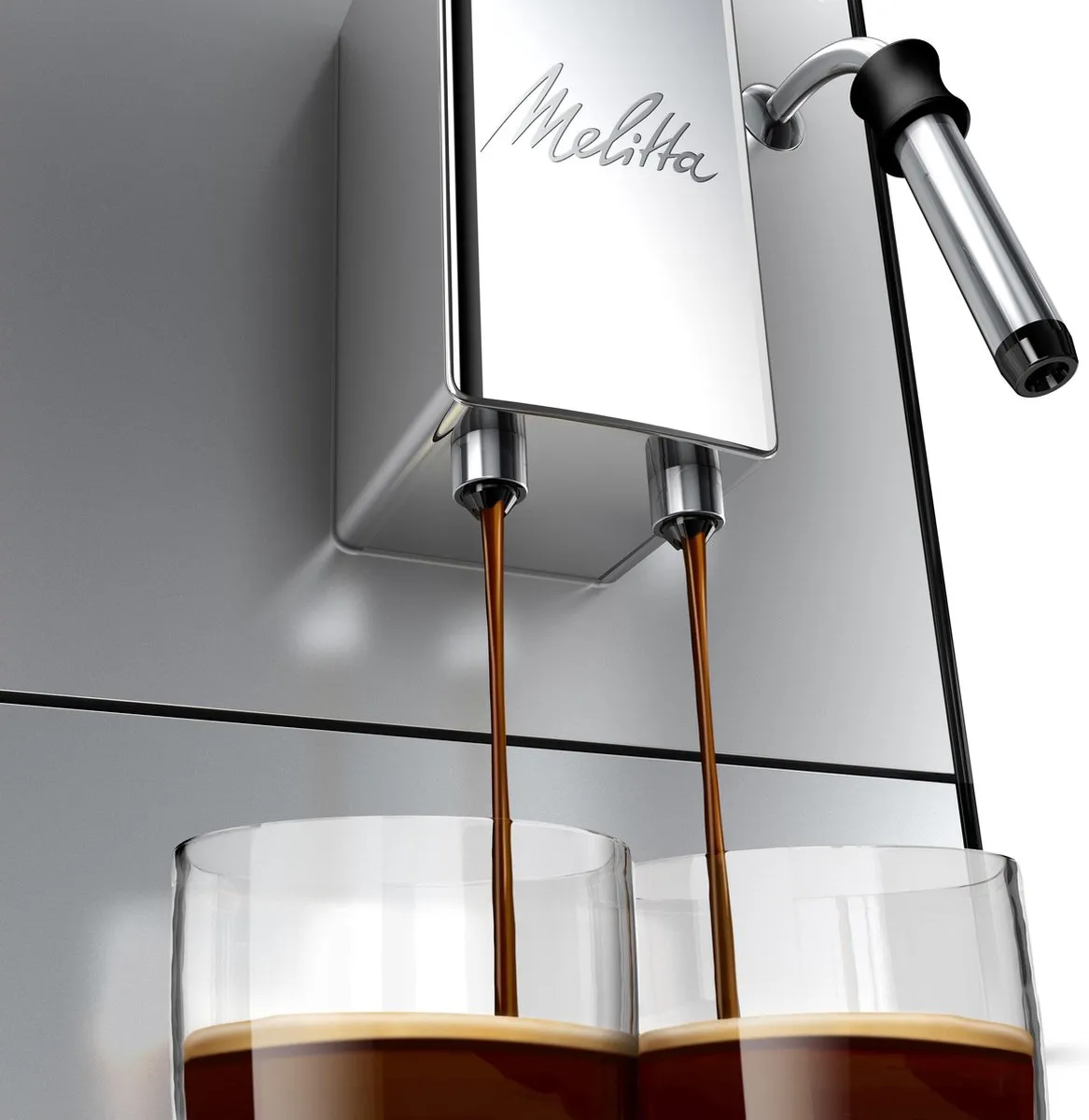 Melitta Caffeo Solo & Milk E953-102 Volautomaat Espressomachine - Zwart/Zilver