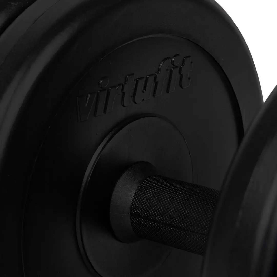 Virtufit Verstelbare Halterset 60,5kg - 30mm - Zwart
