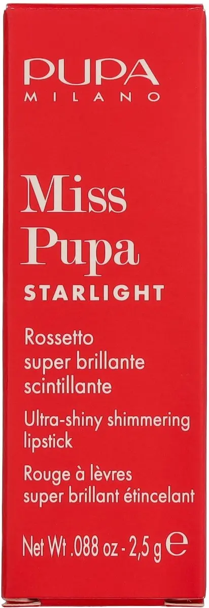 Pupa Miss Pupa Starlight Lipstick 701 Sweet Kate - Roze