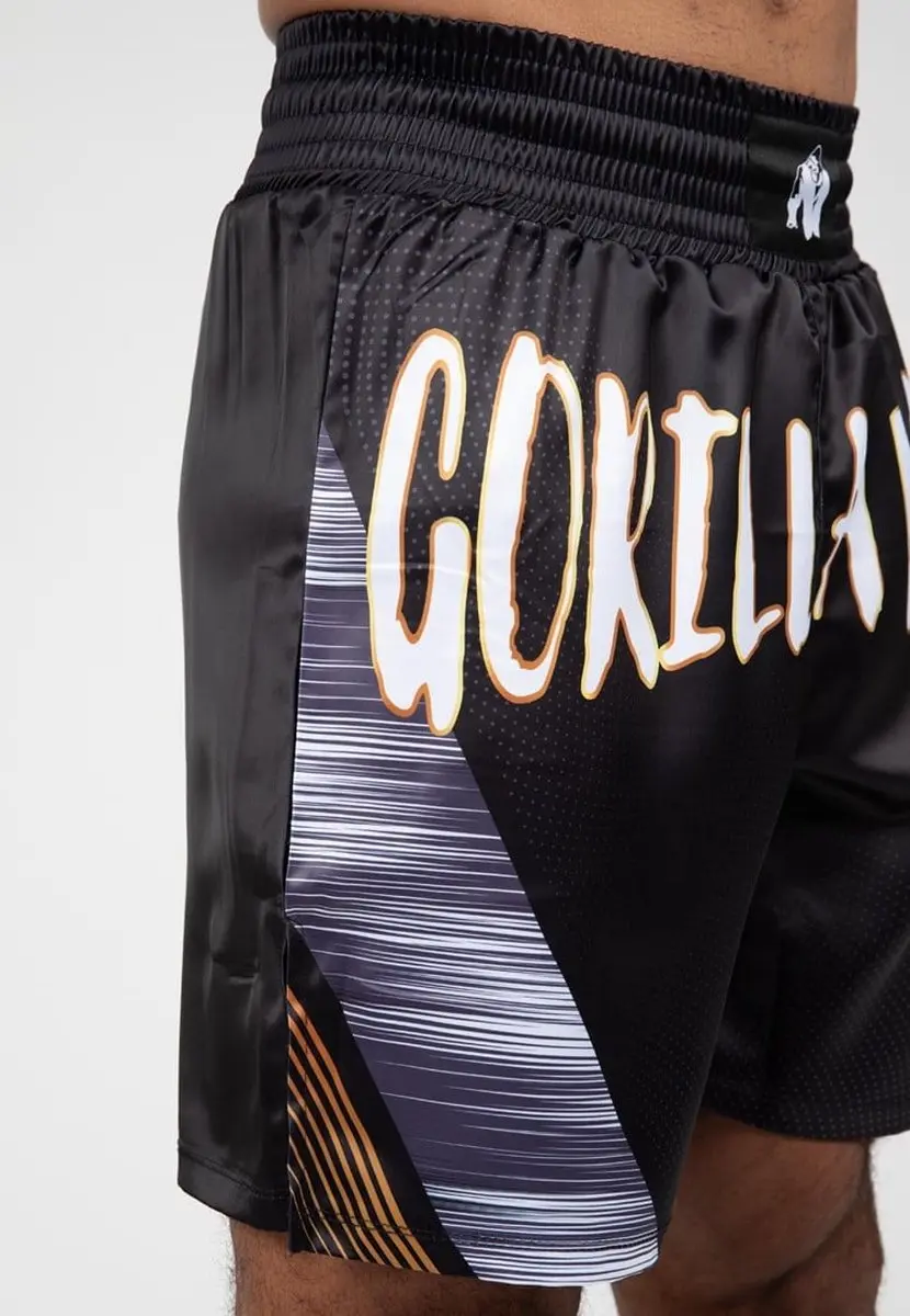 Gorilla Wear Clayton Trainingsbroek - Zwart/Goud S
