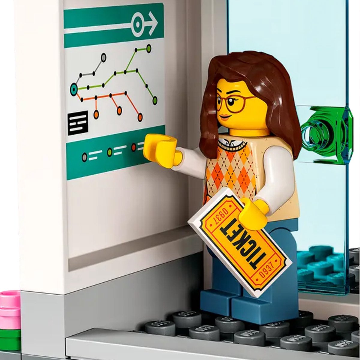 LEGO City 60335 Trains Treinstation