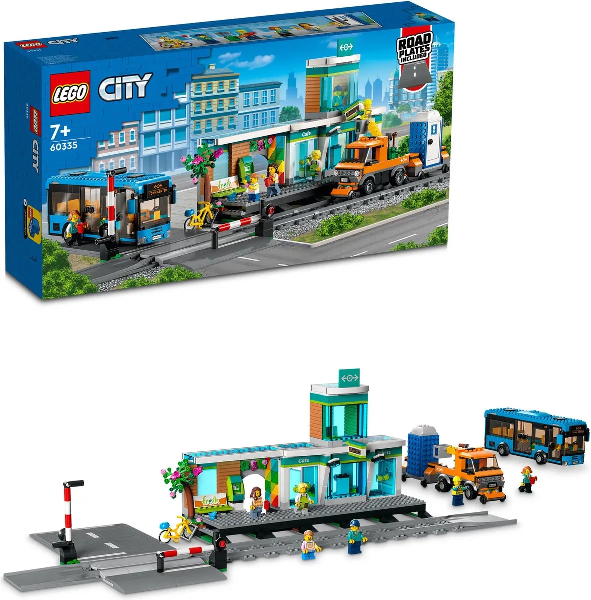 LEGO City 60335 Treinstation - 883 Stukken