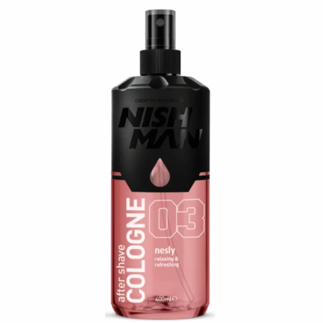 Nishman Aftershave Cologne Nesly Heliotrop & Hibiscus 400ml