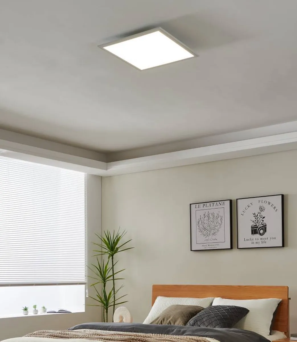 Eglo Salobrena 1 LED Plafondlamp Ø33cm - Wit